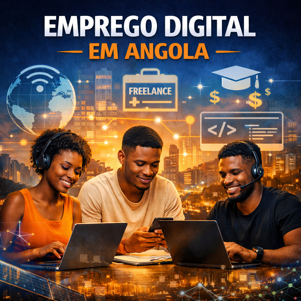 Emprego Digital em Angola: Como a Tecnologia Está a Criar Novas Oportunidades em 2026